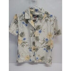 Vtg La cabana All Night Long Hawaiian Shirt Sz Small